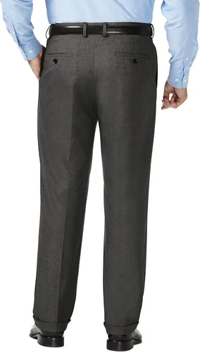 Vista 3 de Men's Classic Fit Pleat Front Dress Pant Regular and Big & Tall Sizes