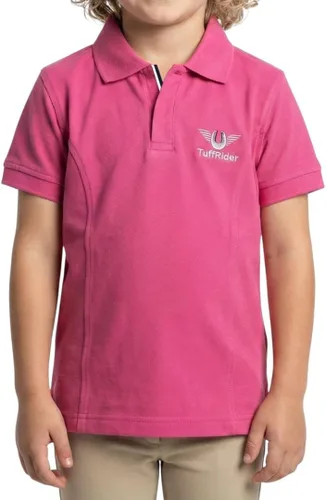 Vista 2 de TuffRider Polo para niña Rosa encendido