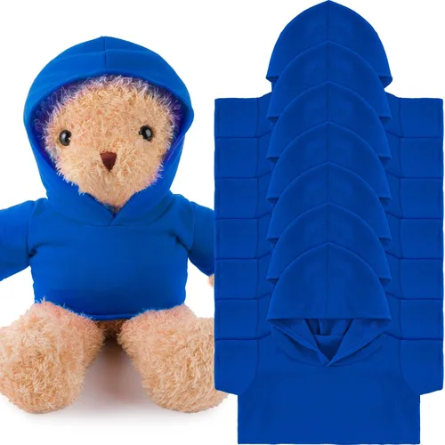 Vista 10 de 6 piezas de ropa de oso de peluche, camiseta de sublimación de oso de peluche, camisetas clásicas de oso de peluche, camisetas con capucha de 14 a