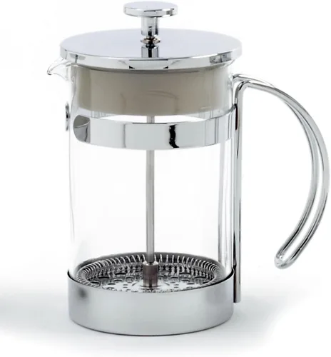 Vista 11 de Norpro 5581 Prensa de café/té de vidrio/cromo, 2 tazas