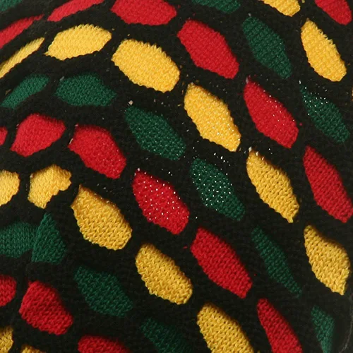 Vista 5 de Nuevo Sombrero Largo Rasta Miel Negro RGY, Miel Rasta