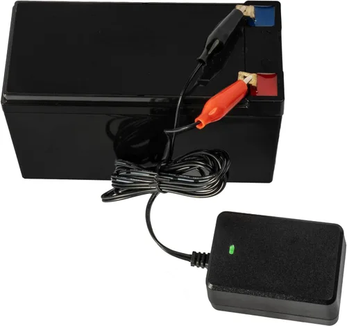 Vista 2 de Cargador de batería universal totalmente automático de plomo ácido de 12 V, compatible con parachoques de automóviles, Jeep, camión, UTV, SUV