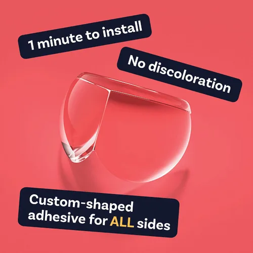Vista 4 de Protector de esquinas para bebés, protectores de esquinas, protector de esquinas de muebles y parachoques de seguridad para bordes - Amortiguador a