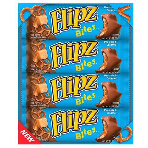 Vista 12 de Flipz Pretzels cubiertos de chocolate oscuro (4 onzas, paquete de 6), aperitivo perfecto dulce, salado y crujiente para adultos y niños