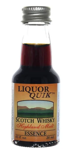 Vista 4 de Esencia natural de whisky/bourbon Liquor Quik, 0,7 fl oz., Multicolor, 1