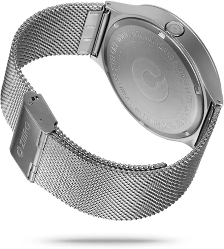 Vista 4 de ZIIIRO Eclipse Metallic Chrome Lemon Reloj
