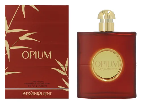 Vista 4 de Yves Saint Laurent OPIUM 3.0 oz / 88 ml EDT Spray NUEVO en Caja para Mujeres