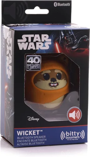 Vista 6 de Bitty Boomers Star Wars: Ewok Wicket - Mini altavoz Bluetooth