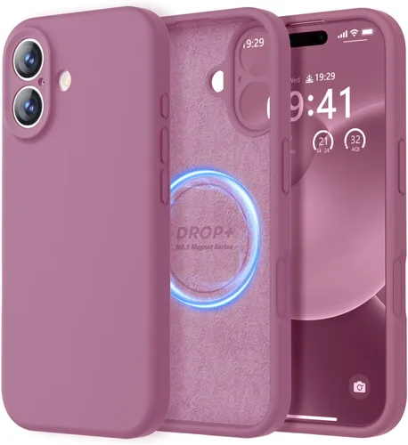 Vista 138 de LOVE 3000 Diseñada para Funda iPhone Air, Silicona Premium [Compatible con Magsafe][Forro de Microfibra Suave Anti-Rayones] Funda Protectora