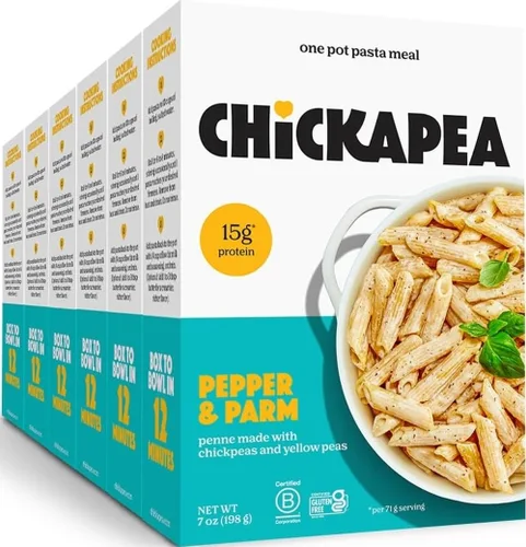 Vista 12 de Chickapea Pasta de garbanzos One Pot - Pepper & Parm - 7 oz (paquete de 1)