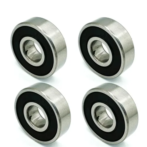 Vista 2 de Paquete de 4 rodamientos de rueda (6201-RS) compatibles con Baja Doodlebug Mini Bike, Motovox MBX10 97cc