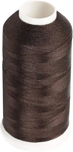 Vista 8 de ANMINY Hilo de coser de nailon N66 700 yardas Tamaño #138 T135 420D/3 para cuero Denim Hand Machine Craft Shoe Bag Reparación Extra fuerte Negro