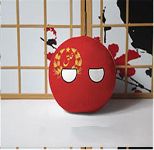 Vista 16 de Polandball Countryballs Muñeco de peluche Ucrania España Hungría Portugal Rumanía Grecia Austria México Polonia Ball (15,3.8 pulgadas)