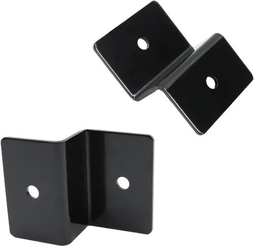 Vista 3 de KUMGROT Soportes de panel solar Z de 2.48 pulgadas, soportes de panel solar de aleación de aluminio para paneles solares, techo, caravana, barco