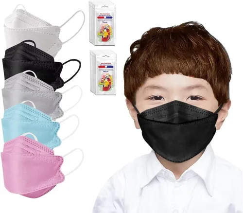 Vista 8 de Cubrebocas desechables, mascarillas de 4 capas, 50