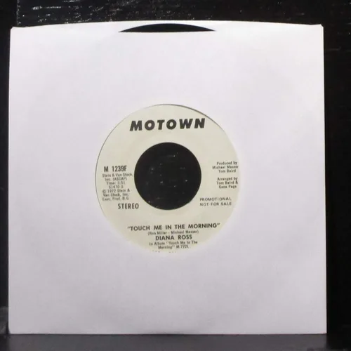 Vista 2 de Touch Me In The Morning / I Won't Last A Day Without You 7" 45 - Motown - M 1239F