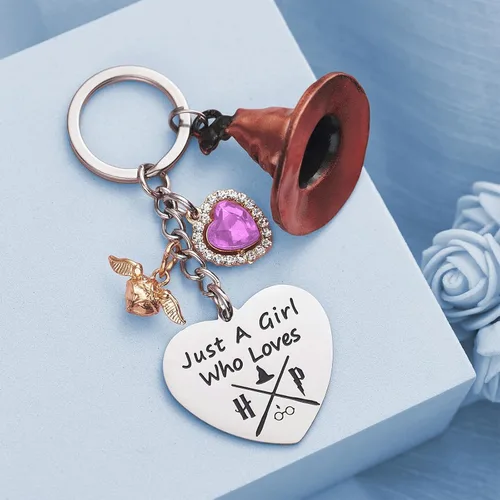 Vista 8 de Peachrino Amantes de la lectura Regalo Fan of fictionFans Llaveros Magia Regalo Para Mujeres Hija Adolescente Niñas Mercancía Corazón Llaveros