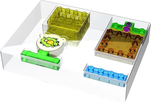 Vista 5 de E-Blox Kit de circuito STEM de bloques de construcción, construye tu propia máquina de eructos y pedos, añade sonidos divertidos a proyectos