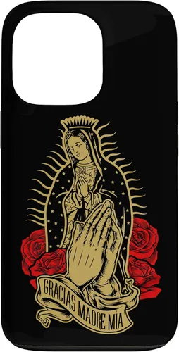 Vista 10 de Our Lady Virgen De Guadalupe Virgen Mary Gracias Madre Mía - Carcasa para iPhone 17