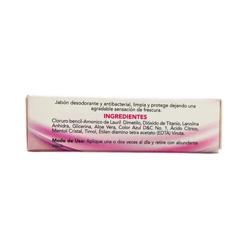 Vista 4 de Jabón Íntimo Femenino Duvinal Barra 2.82 oz - Limpieza Suave y Frescura Duradera