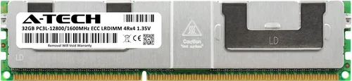 Vista 2 de A-Tech 32 GB de RAM para Supermicro SUPER X10DBT-T, X9DRD-iT+, X9DRE-LN4F, X9DRT-F, X9DRW-3F, X9DRW-CF31, X9QRi-F, X9SRL-F DDR3 1600MHz PC3L-12800