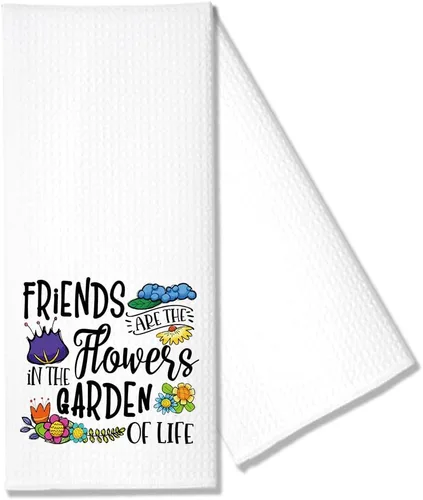 Vista 7 de Hafhue Good Friends are Like Stars - Toalla de cocina divertida, regalo para mujeres, hermanas, amigas, mamá, tías, regalo de inauguración
