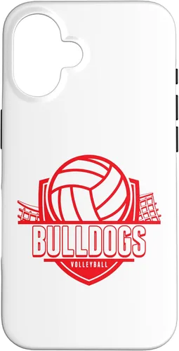 Vista 31 de Bulldogs Volleyball Back to School Spirit R Case for iPhone XR