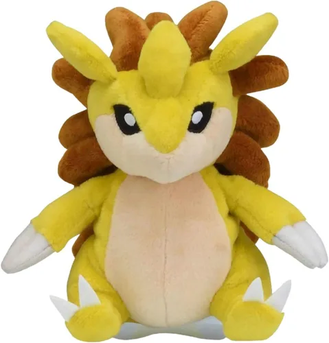 Vista 2 de Pokemon Center: Sitting Cuties: Sandslash Plush # 28 - Generación 1-6 pulgadas