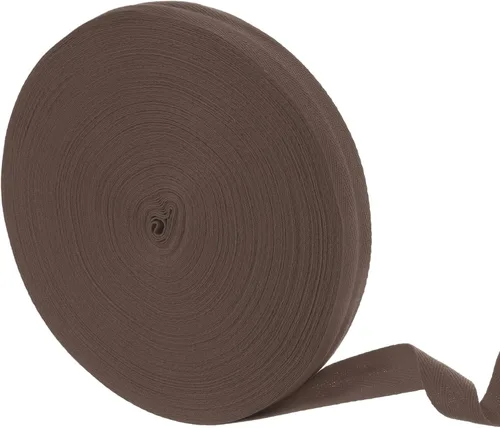 Vista 95 de uxcell Cinta de sarga de algodón de 50 yardas, cinta de espiga de 3/8 pulgadas para coser ropa, manualidades (azul)