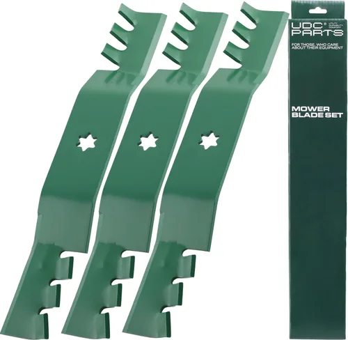 Vista 23 de UDC Parts 103-6401 Hojas de cortadora para Exmark de 48 pulgadas 103-6401-S 103-6381-S 103-6381 103-6391-S 103-6391 103-6396 103-6396-S Lazer Z Turf