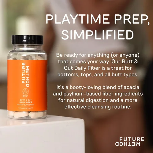 Vista 2 de FUTURE MÉTODO Suplemento de fibra con acacia y cáscara de psyllium, 60 ct Apoyo a la salud digestiva, fibra de cáscara de acacia y psyllium, sin