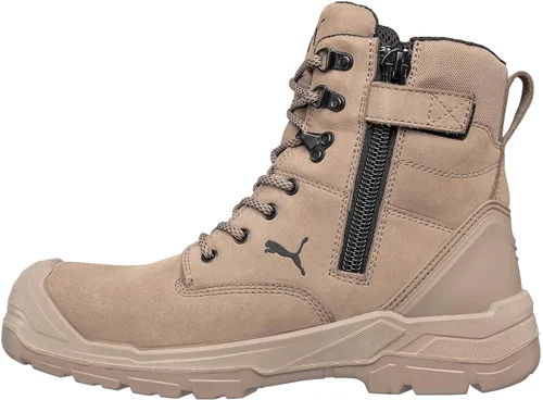 Vista 6 de Puma Safety Conquest Botas de trabajo impermeables con punta compuesta EH con cremallera lateral para hombre