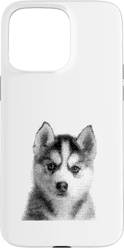 Vista 28 de Cute Siberian Husky for Dog Mom and Paw Parents Case for iPhone 16