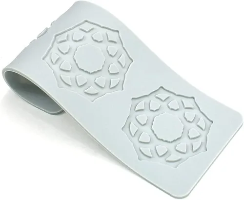 Vista 7 de Molde de silicona 3D de patrón múltiple geométrico para fondant, almohadilla de encaje para pasteles, molde de silicona para pasteles, fondant