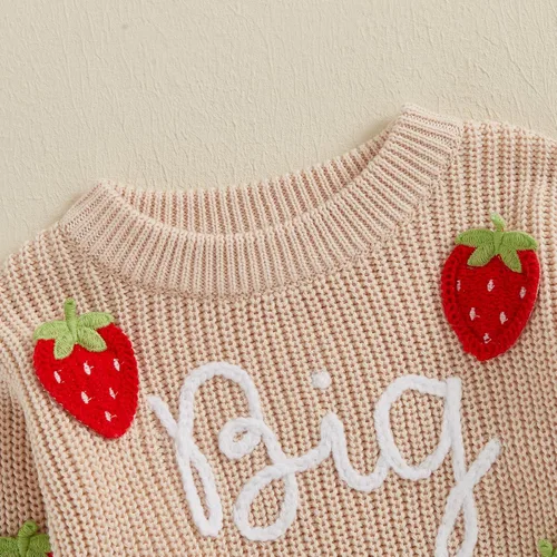 Vista 115 de VISGOGO Suéter a juego para hermanitas grandes y pequeñas, ropa de una sola pieza