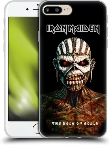 Vista 80 de Head Case Designs Funda de gel suave con licencia oficial de Iron Maiden Brave New World, compatible con Apple iPhone 7 Plus/iPhone 8 Plus Nuevo