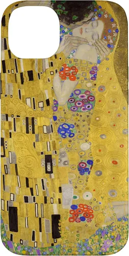 Vista 15 de Gustav Klimt's The Kiss Famous Painting Case for iPhone 17