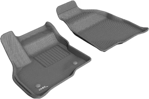 Vista 11 de 3D MAXpider Tapete de piso de ajuste personalizado Kagu (negro) Compatible con Chevrolet Bolt EV/Bolt EUV 2017-2023 - Fila delantera Trasero