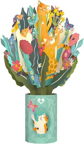 Vista 39 de Lovepop Ramo de Flores de Papel Desenfundable de Todos los Días para Ella y Él - Tarjetas de Felicitación 3D para Niños, Niñas, Hombres, Mujeres