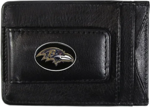 Vista 15 de Portadocumentos clip de piel para dinero NFL
