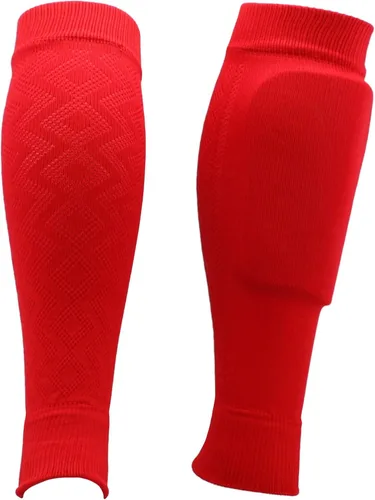 Vista 6 de TCK Calcetines de fútbol con mangas de pierna para hombre y mujer marino