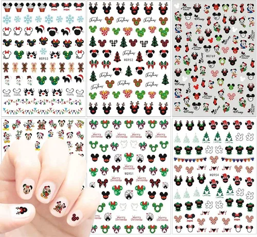 Vista 12 de Calcomanías de arte de uñas de San Valentín, calcomanías autoadhesivas 3D, diseño de corazón romántico, diseño de corazón romántico, calcomanías