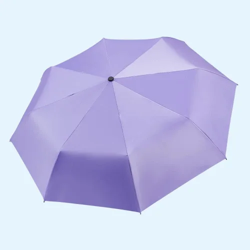Vista 2 de NOOFORMER Paraguas compacto de viaje para sol y lluvia, ligero, pequeño, resistente al viento, impermeable, plegable, con 95% de protección UV