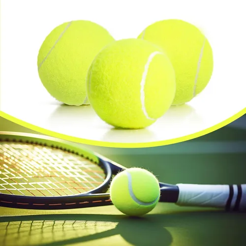 Vista 6 de 30/40 Pack Training Tennis Balls, Pet Dog Playing Balls, Practice Tennis Balls with Mesh Bag for Transport and Beginner Training