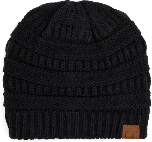 Vista 14 de C.C Trendy Warm Chunky Soft Stretch Cable Knit Beanie