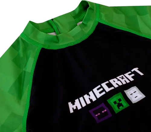 Vista 4 de Minecraft Conjunto de baño de 2 piezas para niños Creeper