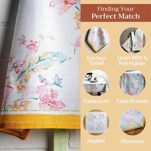 Vista 87 de Maison d' Hermine Delantales para mujer con bolsillo, 100% algodón (27.50 x 31.50 pulgadas)