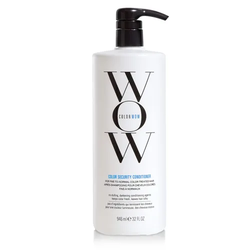 Vista 8 de Acondicionador COLOR WOW Color Security para cabello fino a normal – Hidratación sin peso para cabello fino, delgado y frágil Desenreda, nutre +