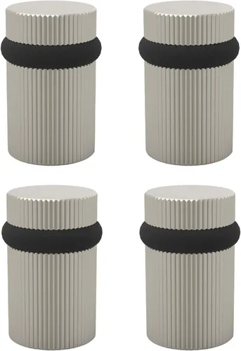 Vista 23 de Mega Handles Tope de Puerta de Piso, Tope Negro de Instalación Rápida Protector de Pared, Protectores de Pared contra Pomos de Puerta, Tope