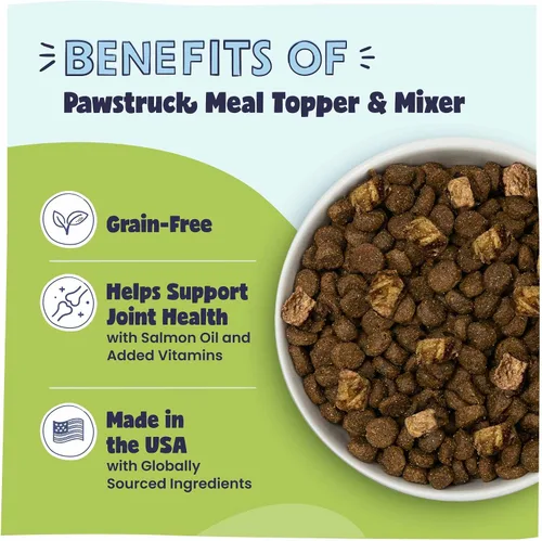 Vista 3 de Pawstruck Complementos Alimenticios para Perros Secados al Aire Recomendados por Veterinarios para Comedores Exigentes, Fabricados en Estados Unidos